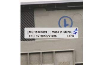 Lenovo 5CB0Z71956 COVER UpperCaseASM B 82BC BL WH UKE