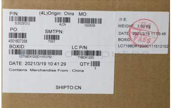 Lenovo 5CB0Z97212 COVER Upper Case ASM_GRE L82FX SGY