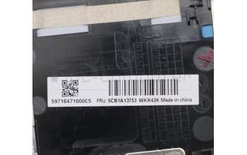 Lenovo 5CB1A13753 COVER Upper C81YM AL_BLU FP BLKB_SLVN