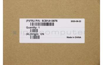 Lenovo 5CB1A13876 COVER Upper C81YM PL_SIL NFP BLKB_FRE