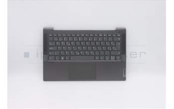 Lenovo 5CB1A14012 COVER Upper C81YM AL_BLK FP BLKB_SLVN