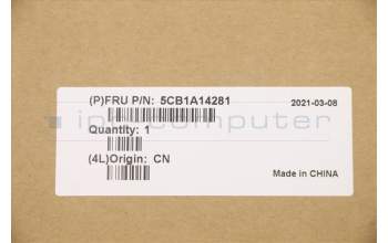 Lenovo 5CB1A14281 COVER Upper Case ASM_GRE L82BH SG
