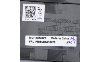 Lenovo 5CB1A16226 COVER Upper Case ASM_BUL L82BH SG