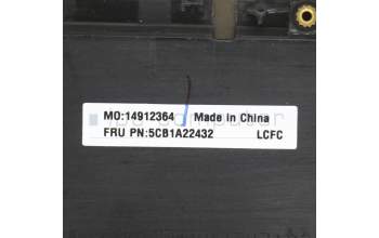 Lenovo 5CB1A22432 COVER UpperCaseASM_EURO ENGL82BJDM