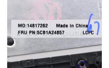 Lenovo 5CB1A24857 COVER UpperCaseASMCZE/SLKL81YQBLFPPGML