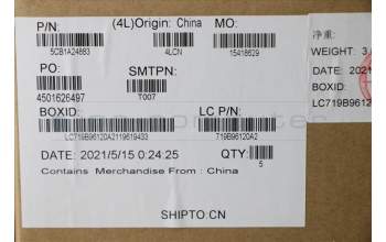 Lenovo 5CB1A24883 COVER UpperCaseASMUSAENGL81YQBLFPPGML