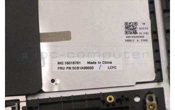 Lenovo 5CB1A99000 COVER Upper Case ASM_GERL81YQNBLFPPGML