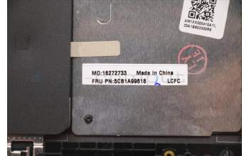 Lenovo 5CB1A99618 COVER Upper Case ASM_GERL81YQNBLNFPGGML