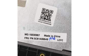 Lenovo 5CB1A99649 COVER Upper Case ASM_GERL81YQNBLFPGGML
