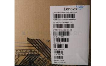 Lenovo 5CB1B01270 COVER Upper Case ASM_SWS H 82CU_IG