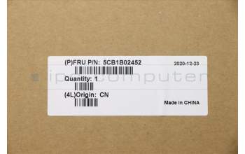 Lenovo 5CB1B02452 COVER Upper Case ASM_HBW W 20V9 MG