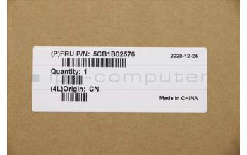 Lenovo 5CB1B02576 COVER Upper Case ASM_SWS C 20VF MGBL