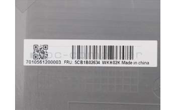 Lenovo 5CB1B02634 COVER Upper Case ASM_GER C 20VF MGNBL