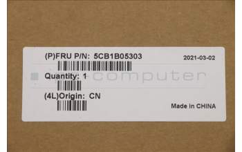 Lenovo 5CB1B05303 COVER Upper Case ASM_RU Q82A3 GY