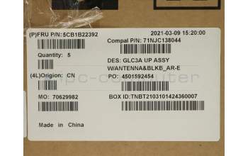 Lenovo 5CB1B22392 COVER Upper Case ASM_ARA C 82FN BL