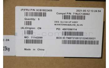 Lenovo 5CB1B22405 COVER Upper Case ASM_SLV C 82FN BL