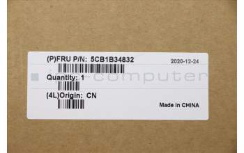 Lenovo 5CB1B34832 COVER UpperCaseASM_BEL C20VG MGBL