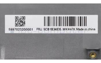 Lenovo 5CB1B34835 COVER UpperCaseASM_SWS C20VG MGBL