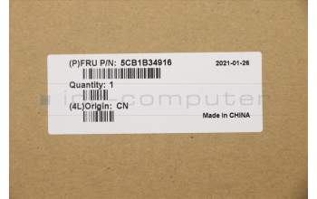 Lenovo 5CB1B34916 COVER UpperCaseASM_UKE C20VG HD MGNBL