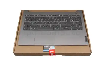 5CB1B34951 teclado incl. topcase original Lenovo FR (francés) negro/canaso con retroiluminacion
