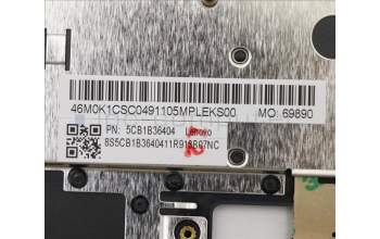 Lenovo 5CB1B36404 COVER Upper Case ASM_POR W 82HS AB