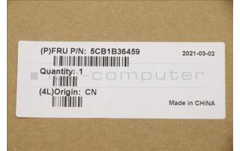 Lenovo 5CB1B36459 COVER Upper Case ASM_FRA/ARA W82HSFPBLAB