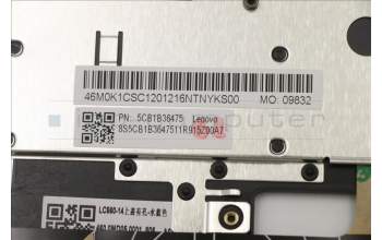 Lenovo 5CB1B36475 COVER Upper Case ASM_ARA W82HS FP AB