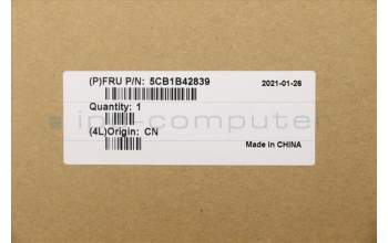 Lenovo 5CB1B42839 COVER Upper Case ASM_EURO ENGL82FGFPABBL