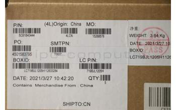 Lenovo 5CB1B43444 COVER Upper CaseASM_FRA/ARAL82FGNFPABNBL