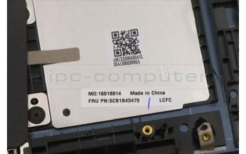 Lenovo 5CB1B43475 COVER Upper Case ASM_GER L82FGNFPABNBLML