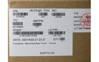 Lenovo 5CB1B43523 COVER Upper Case ASM_SWS L82LA LIG_SR