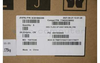 Lenovo 5CB1B60399 COVER Upper Case ASM_FRA C 81XE BLKB