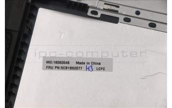 Lenovo 5CB1B62077 C-Cover with keyboard, German, Abyss Blue, Backlight, Fingerprint