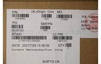 Lenovo 5CB1B65662 COVER Upper Case ASM_UKEL82H8FPAGNBL