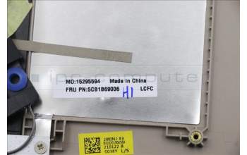 Lenovo 5CB1B69006 COVER UpperCaseASM_CZE/SLKL82H8FPSDBL