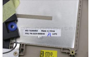 Lenovo 5CB1B69040 COVER UpperCaseASM_LA SPAL82H8FPSDNBL
