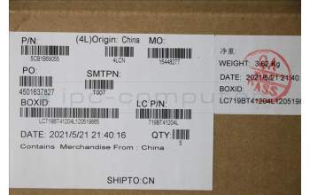 Lenovo 5CB1B69055 COVER Upper Case ASM_SLVL82H8FPSDNBL