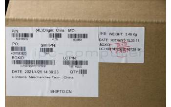 Lenovo 5CB1B69112 COVER Upper CaseASM_HUNL82H8NFPABNBL
