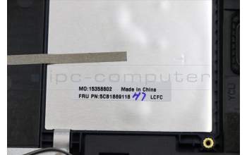 Lenovo 5CB1B69118 COVER UpperCaseASM_EURO ENGL82H8NFPABNBL