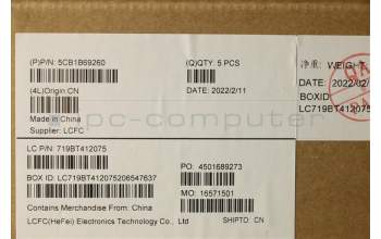 Lenovo 5CB1B69260 COVER Upper Case ASM_FRAL82H8NFPGBBL