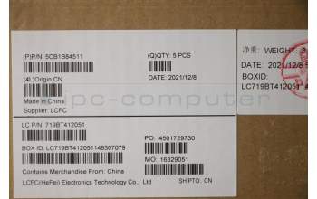 Lenovo 5CB1B84511 COVER Upper Case ASM_HUNL82H8NFPSDBL