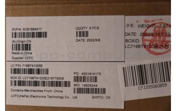 Lenovo 5CB1B84517 COVER Upper Case ASM_PORL82H8NFPSDBL