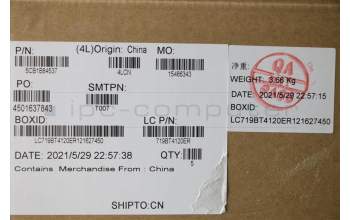 Lenovo 5CB1B84537 COVER Upper CaseASM_KORL82H8NFPSDNBL