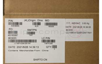 Lenovo 5CB1B84540 COVER Upper CaseASM_FRAL82H8NFPSDNBL