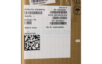 Lenovo 5CB1B96194 COVER Upper Case ASM_GRE W 82HV FP BLPG