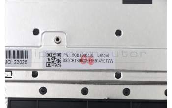 Lenovo 5CB1B96326 COVER Upper Case ASM_SLV W 82HV FP BL GY