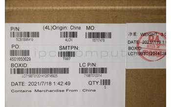 Lenovo 5CB1B96419 COVER Upper Case ASM_HIN L82KA IG