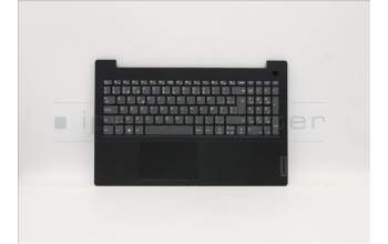 Lenovo 5CB1B96450 C-Cover with keyboard, Belgian, Black, UK