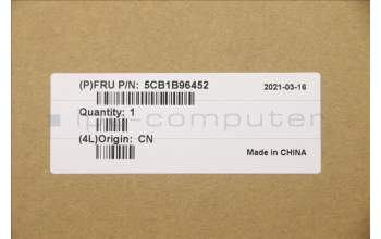 Lenovo 5CB1B96452 COVER Upper Case ASM_EURO ENG L82KBBKDIS