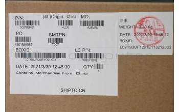 Lenovo 5CB1B96461 COVER Upper Case ASM_HUN L82KB BK DIS